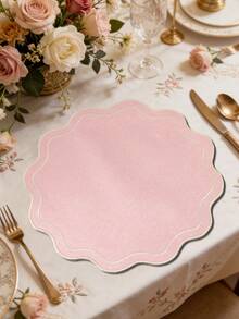 1/2/4 piezas Manteles individuales de tela bordada para fiestas, adecuados para decoración de mesa de boda, manteles de tela de estilo europeo minimalista y elegante para Navidad, Día de San Valentín, Acción de Gracias, Día de la Madre - Multicolor - Ver 11