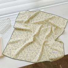 Women Bandana & Square Scarves - Creamy Yellow Cartoon Heart - View 14