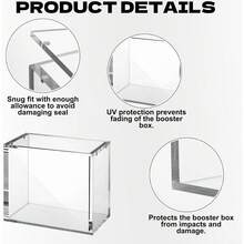 Elite Trainer Box Acrylic Display Case Stackable - 8mm + 5mm Ultra Thick Acrylic With N52 Strong Magnets - ETB Case Protector - Compatible With Elite Trainer Boxes - View 6