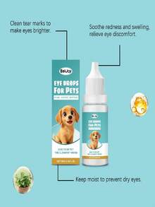 Pet Eye Care Liquid, Eye Area Tear Stain Cleansing & Care Solution For Cats And Dogs - Multicolor - View 10
