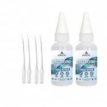 Keo sửa chữa vải khô nhanh WHITELIFE 20g, keo dán vải vĩnh cửu, có thể giặt được, keo sửa chữa vô hình không cần may, thích hợp cho quần áo, quần jean, túi xách, miếng vá, đồ thủ công dệt may và sửa chữa vải. - Keo dán vải - Xem 12