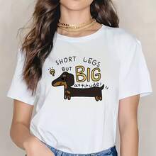 T-shirts pour femmes - Blanc - Voir 2