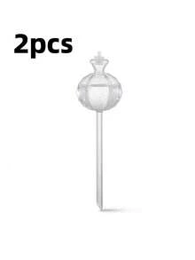 4/2pcs Reusable & Durable Plastic Material:Made Of High-Quality, Transparent Plastic, These Watering Spikes Are Reusable, And Built To Last, With A Clear Design That Lets You Easily Check The Water Level At A Glance. - B - View 11
