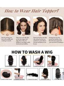 Men's Toupee Hair System, Mediterranean Style Wig To Cover Baldness, Classic & Fashionable Synthetic Full Cap Fluffy Wig, Attractive Short Hairstyle Wig, High Quality Wig Top Pad - Multicolor - View 8