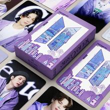 55 قطعة/صندوق بضائع متنوعة من فرقة K-POP "Yet To Come"، بضائع محدودة الإصدار لمعجبي SKZ، بطاقات صور قابلة للجمع، ملصقات، هدايا عيد - متعدد الألوان - مشاهدة 2