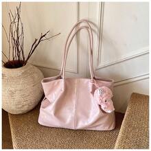 Women Shoulder Bags - Pink, No Pendant - View 7