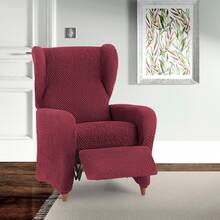 Kiva Universal And Versatile 1-Seater Relax Armchair Cover, Various Colors Available – Easy-To-Fit Protective Armchair Cover For Backrest, Seat And Arms - 波爾多托爾 - 查看 5