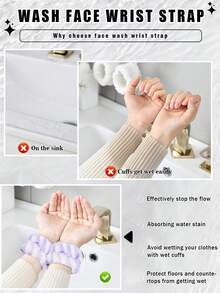 Bộ dụng cụ trang điểm 41 món bao gồm: 1 túi đựng mỹ phẩm và đồ dùng cá nhân đa năng có khóa kéo chống thấm nước + 25 bộ cọ trang điểm + 3 bông mút trang điểm + 3 bông phấn tam giác + 3 bông phấn mini dạng cushion + 3 miếng bọt biển rửa mặt + 1 băng đô cài tóc + 2 dây đeo chậu rửa tay - Màu tím - Xem 9