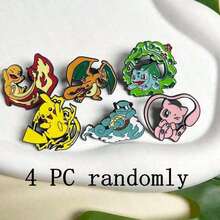 pokemon Pokémon Logo Anime Brooch Set - Enamel Metal Badge, Can Be Used As Clothing And Backpack Accessories, Creative Gift Peripheral Badges - Multicolor - View 13