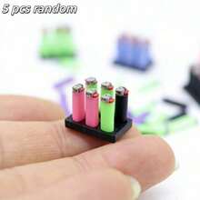 5pcs Mini Lighter - Exquisite Detailed Replica Mini Lighters For Collection And Home Decor - Multicolor - View 9