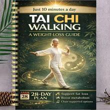 28 Day Tai Chi Walking Weight Loss Plan: Only 10 Minutes Per Day, With Chair Support, Suitable For Both Seniors And Beginners - Army Green - View 1