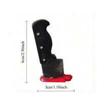 Funny Knife-Shaped Fridge Magnet, 3D Interesting Axe Fridge Magnet, Flying Knife Decor, Unique Gift For Home, Office, Fridge, Locks, Cabinet Metal Surfaces - Multicolor - View 16