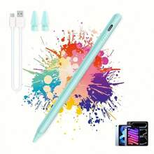 Bút cảm ứng Activity tương thích với iPad 2018-2024, cảm ứng độ nghiêng, nhận diện lòng bàn tay, bút cảm ứng độ chính xác cao, độ trễ thấp đột phá, sạc USB, pin lithium polymer có thể sạc lại, dùng để ghi chú, vẽ và ký tên - Bao gồm cả linh kiện điện tử. - Nhiều màu - Xem 11