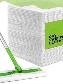 一次性清洁布 - 无纺布一次性抹布，尖头设计，加厚不掉毛，非常适合清洁厨房、台面和窗户，可选 - A - 查看 8