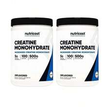 Miriyalyad Creatine Monohydrate Micronized Powder 500G, 5000mg Per Serv (5g) - 100 Servings, 17.9 Oz[Free Shipping ] - 2PCS - 查看 1