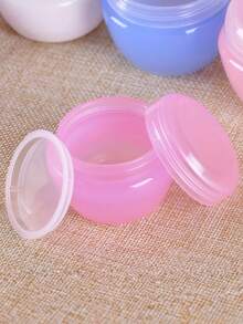 10g/5g Cosmetics, Face Cream, Body Lotion, Hand Cream, Sample Bottle, Portable Refillable Bottle, Travel Bottle, Cosmetic Storage Box With Lid, Mini Container, Travel Essential, Student Essential - Multicolor - View 5