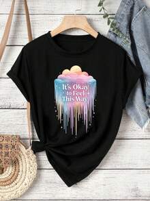 Women T-Shirts - Black - View 2