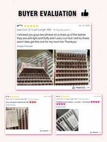 200pcs D-Curl Thick Brown Individual False Eyelashes, 80D Curl, 9-16mm Mixed Length, Fluffy & Natural, Soft & Lightweight, DIY Eyelash Extension, Suitable For Daily, Party, Music Festival, Reusable, Create Exquisite Makeup - D - View 9