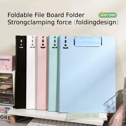 Foldable Clipboards, 360 Degree Cover Clipboard File Folder, Perfect For Private Documents, Awesome For Office, Medical Field, School, Job Interviews