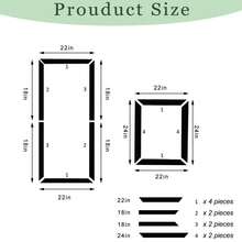 Self-Adhesive White PVC Wall Decorative Trim, Suitable For DIY Home Decor - B - View 3