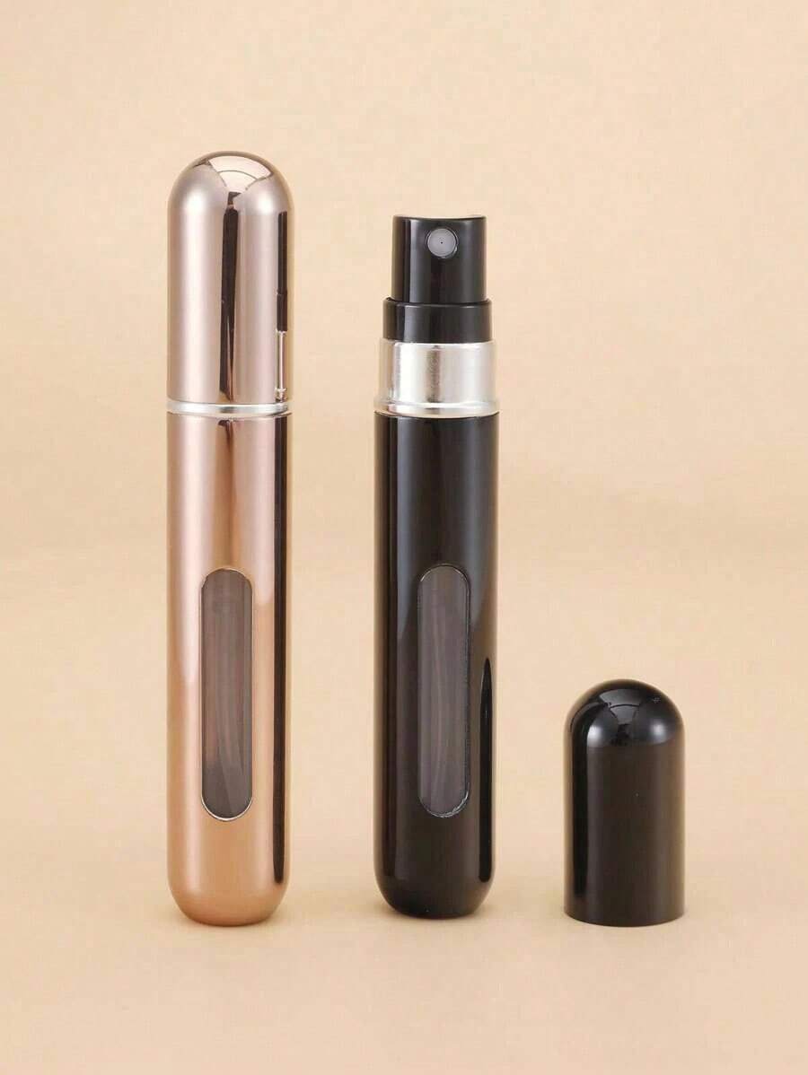 2pcs 8ML Empty Perfume Spray Bottle, Living Room Home Bedroom Bathroom House Decor, Travel Stuff, Wedding, Party, Birthday, Gifts For Men Mom Dad Friends, New Years, Accessories, Funny Gift - 多色 3 - 查看 1