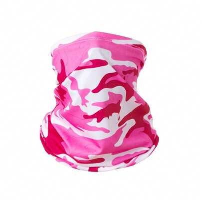 1pc Camouflage Face Mask, Lightweight Summer Sun Protection Anti-UV Quick-Dry Breathable Dust-Proof Face Mask, Versatile Neck Gaiter Suitable For Outdoor Cycling Activities