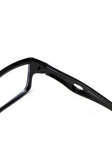 3 Pairs Unisex Rectangular Frame Sports Reading Glasses, Comfortable Anti-Slip, Ergonomic Design, Ideal For Reading, Driving, Fishing And Daily Use - Black - View 9