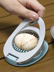 1 pieza Cortador de huevos y fresas de alambre de acero inoxidable, herramienta de cocina - Multicolor - Ver 3