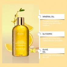 EELHOE Dầu tắm vàng 120ml, làm sạch sâu, dưỡng ẩm và làm mềm da, làm sáng da. - hương thơm tươi mát - Xem 6