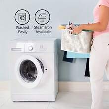 1件北欧柔软天鹅绒加厚床头板套，全包覆式丝滑天鹅绒床头板保护套，奢华加厚床靠背套，适用于家庭和酒店 - 卡其色 - 查看 11