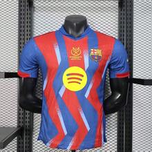 Barcelona 2026 Supercopa Special Edition Soccer Jersey, Unisex Retro Streetwear Sports Top, Breathable Gym Athletic Shirt, Perfect Gift For Fans  Blokecore - 預設 - 查看 1