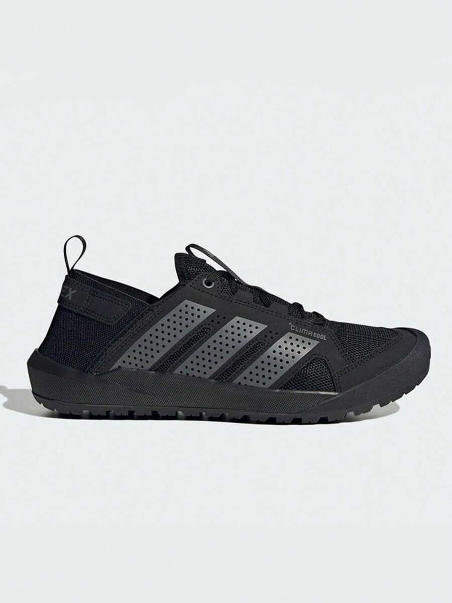 Adidas 男女通用新款户外运动徒步鞋 - 黑色 - 查看 1