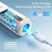 Orinatola Cepillo de dientes eléctrico giratorio automático blanco, limpiador de dientes automático para adultos, incluye 2/4/6 cabezales de repuesto con cerdas suaves y cable de carga tipo C (600mAh) - Blanco - Ver 8