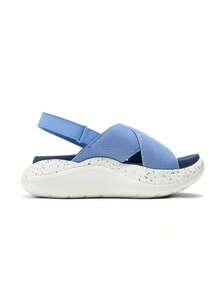 Skechers 女子ON-THESPOTLIGHT運動休閒涼鞋 - 藍色 - 查看 1