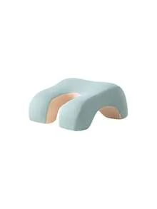 1 Peça Travesseiro Multifuncional Azul para Soneca no Escritório (Design Ergonômico em Forma de L) - Travesseiro de Espuma de Memória Ergonômico, Adequado para Trabalhadores de Escritório, Estudantes e Usuários de Home Office, Aplicável para Soneca, Almofada de Cadeira e Suporte de Pescoço - Multicolorido - Visão 7