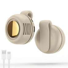 Mini Waist Hanging Portable Silent Fan, Rechargeable Body Cooling Fan, Neck Fan, Outdoor Cooling Fan - A - View 14