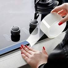 Waterproof Sealing Tape, Transparent Adhesive Strip Suitable For Kitchen, Bathroom Countertops, Toilet Gaps And Corners, Home Decoration Waterproof Sealing Tape - Multicolor - View 13