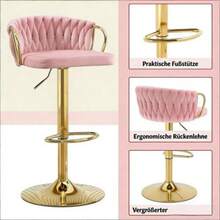Barstools - Pink - View 3
