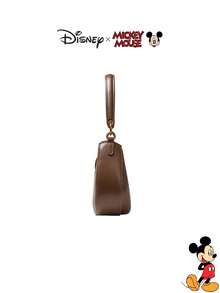 Disney 迪士尼官方授权米奇卡通印花单肩包 - 休闲时尚斜挎包，生日礼物 - 彩色 - 查看 4