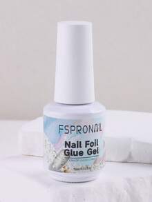 美甲箔胶 - 美甲箔贴纸专用美甲箔胶转移胶 - 15毫升转移胶，适合美甲DIY爱好者 - 需配合LED灯使用，可卸除 - 白色 - 查看 8
