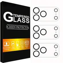 3片装后置摄像头钢化玻璃保护膜，兼容 17 Pro Max/17 Pro/17 Air/17/16 Pro Max/16 Plus/16E/15 Pro Max/14/13 Mini/12/11 - 高清透明全覆盖保护 - 無色 - 查看 19