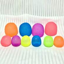 1pc Malt Sugar Snowflake Squishy Toy, Stress Relief Squeeze Toy, Slow Rebound, Birthday/Easter/Back To School/Christmas Gift - Multicolor - View 14