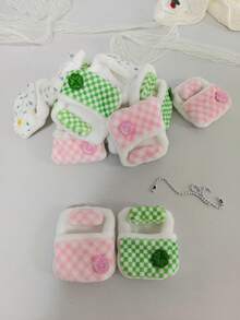 Chăn ngủ thủ công cho thú cưng, túi ngủ chuyên dụng bằng vải nhung cao cấp INS mới, chăn ngủ mini dễ thương. - Xem 6