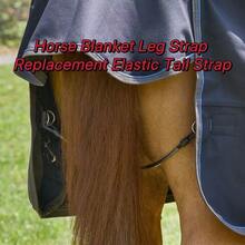 Elastic Tail Strap, Equestrian Saddle Pad Leg Strap With Double Clips, Replacement Elastic Leg Strap - Multicolor - View 6
