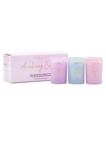  Revolution Beauty Mini Scented Candle Trio 3 X 40g Awakening Collection