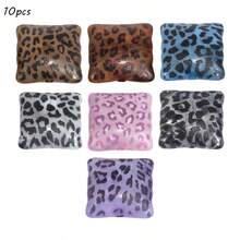 Serie de accesorios de moda con patrón de leopardo: cuentas de amor, cuentas de acrílico perforadas para hacer pulseras, cadenas de teléfono, lazos para el cabello, collares, aretes y colgantes. Fuente de fábrica al por mayor. - Multicolor - Ver 7