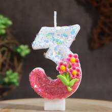 Nến số hoa mai từ 0-9, thích hợp cho tiệc sinh nhật, tiệc sinh nhật lần thứ nhất, kỷ niệm, tiệc theo chủ đề. - Nhiều màu - Xem 6