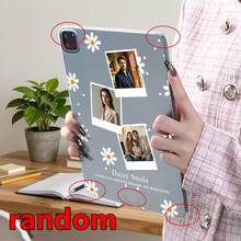 1 chiếc ốp lưng máy tính bảng tự thiết kế hình hoa cúc - Tải ảnh của bạn lên và nhận được một chiếc ốp lưng độc đáo, tương thích với iPad Air/Pro. - Nhiều màu - Xem 6