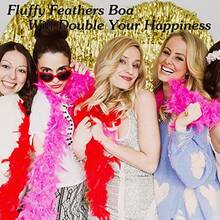 Hot Pink Boa Feather - 4g 2 Ya Boa For Party BulkChritma  Centerpiece Concert Pet And He Decoran 4g-Honk - 45g - View 2
