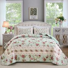 3 Piece Quilt Set Queen/King Size, Antique Rose Light Pink Bedspread Coverlet Set, Lightweight Soft And Comfortable Bedding Set. Bedroom Decor For All Seasons, Home Decor Room Decor Bedroom Decor Bed Comforter Set Mothers Day Gift Wedding Decorations. - 粉色 - 查看 2